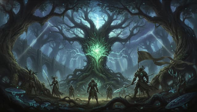 Illustration of Sylvaneth Wyldwoods