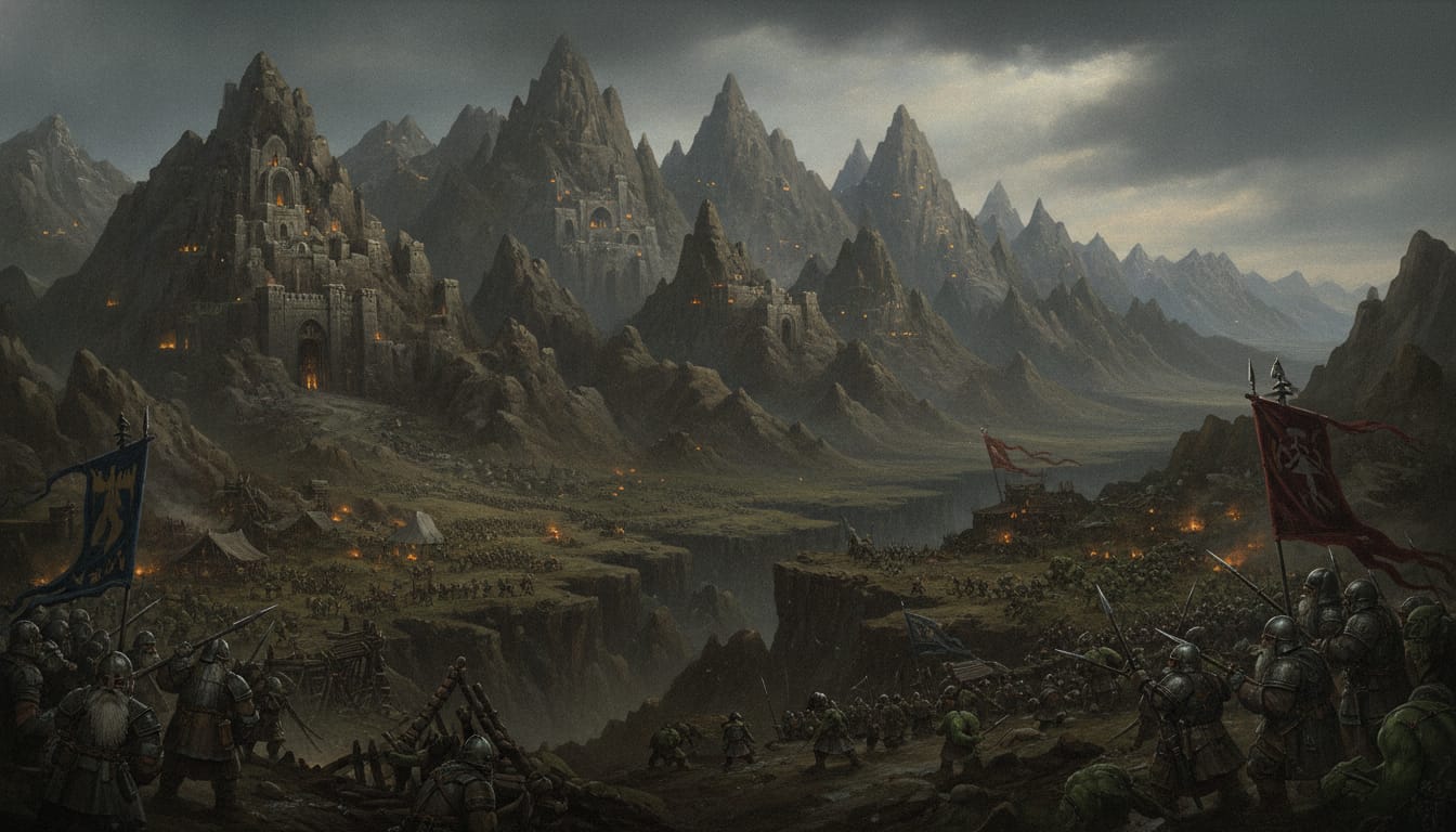 The Worlds Edge Mountains