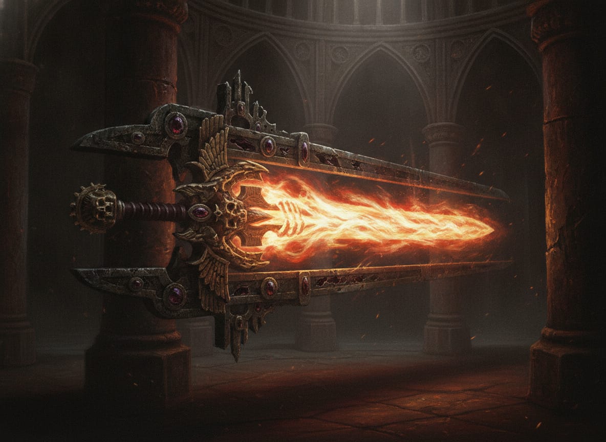 The Emperor's Flaming Sword