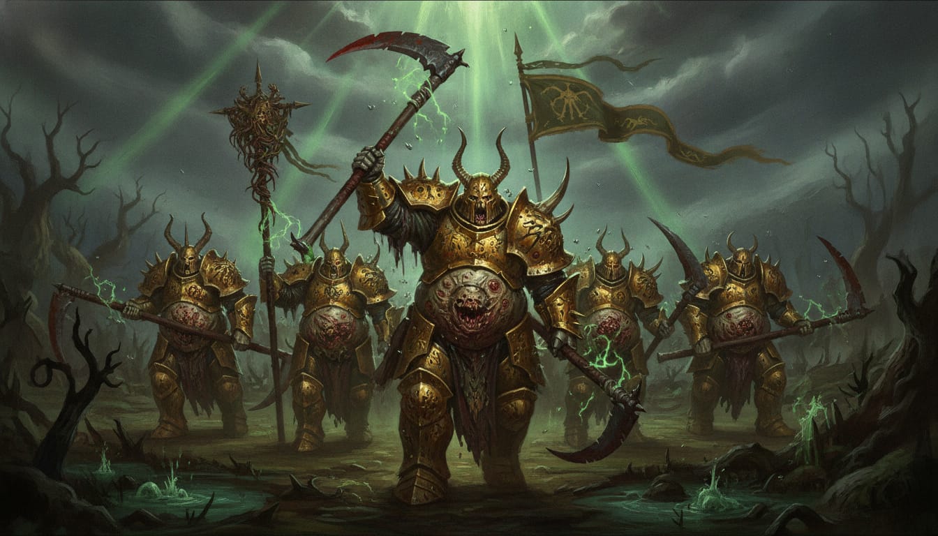 Blessed Sons formation art