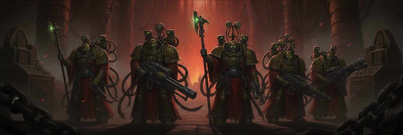 Forge World Agripinaa formation art