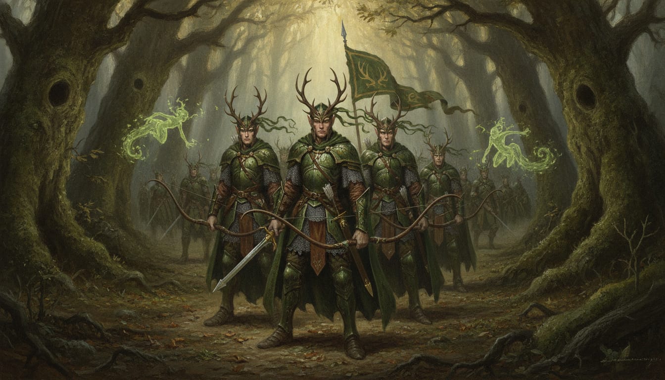 Glade Guard Kindreds formation art