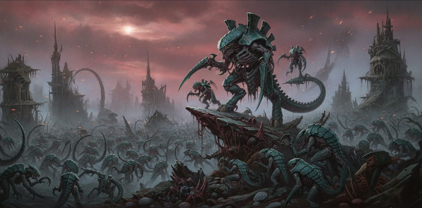 Hive Fleet Hydra formation art