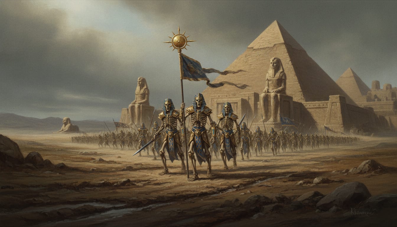 Khemri formation art