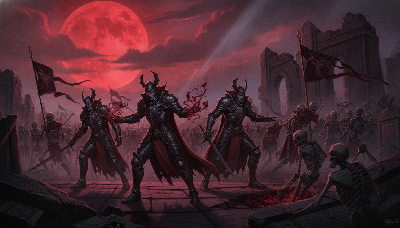 Legion of Night formation art
