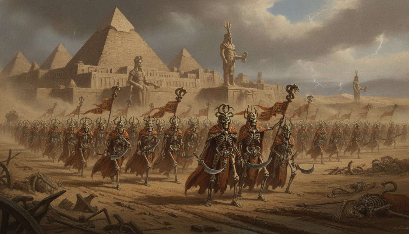 Lybaras formation art