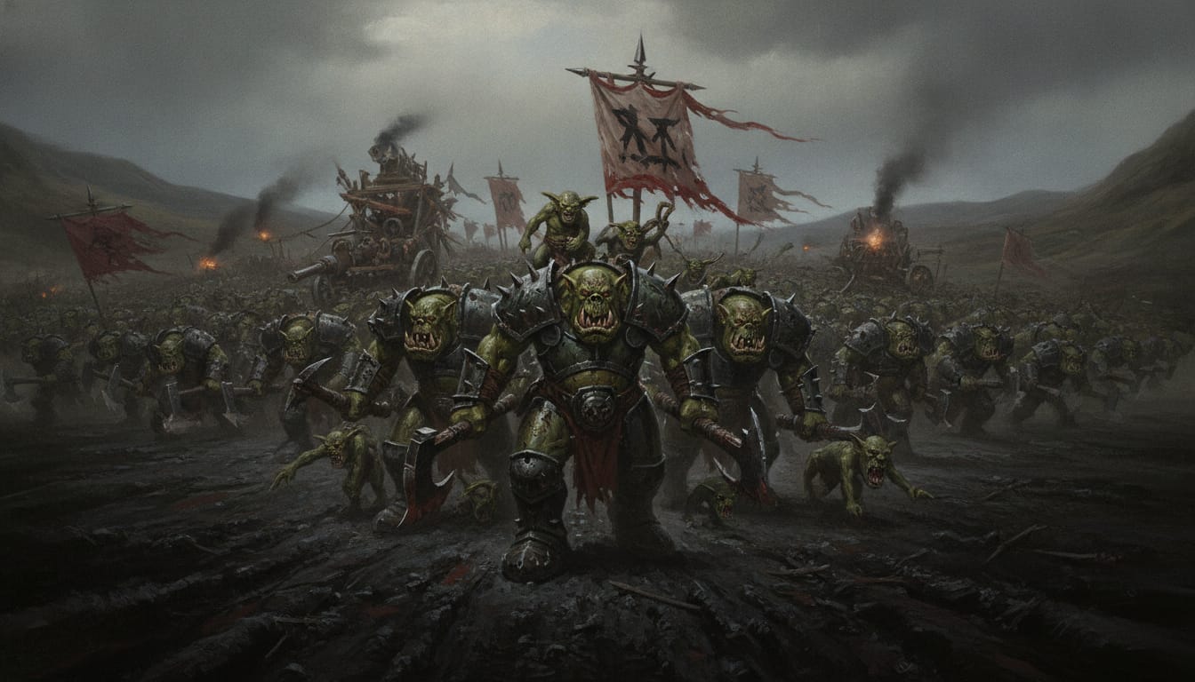 Orc Tribes formation art