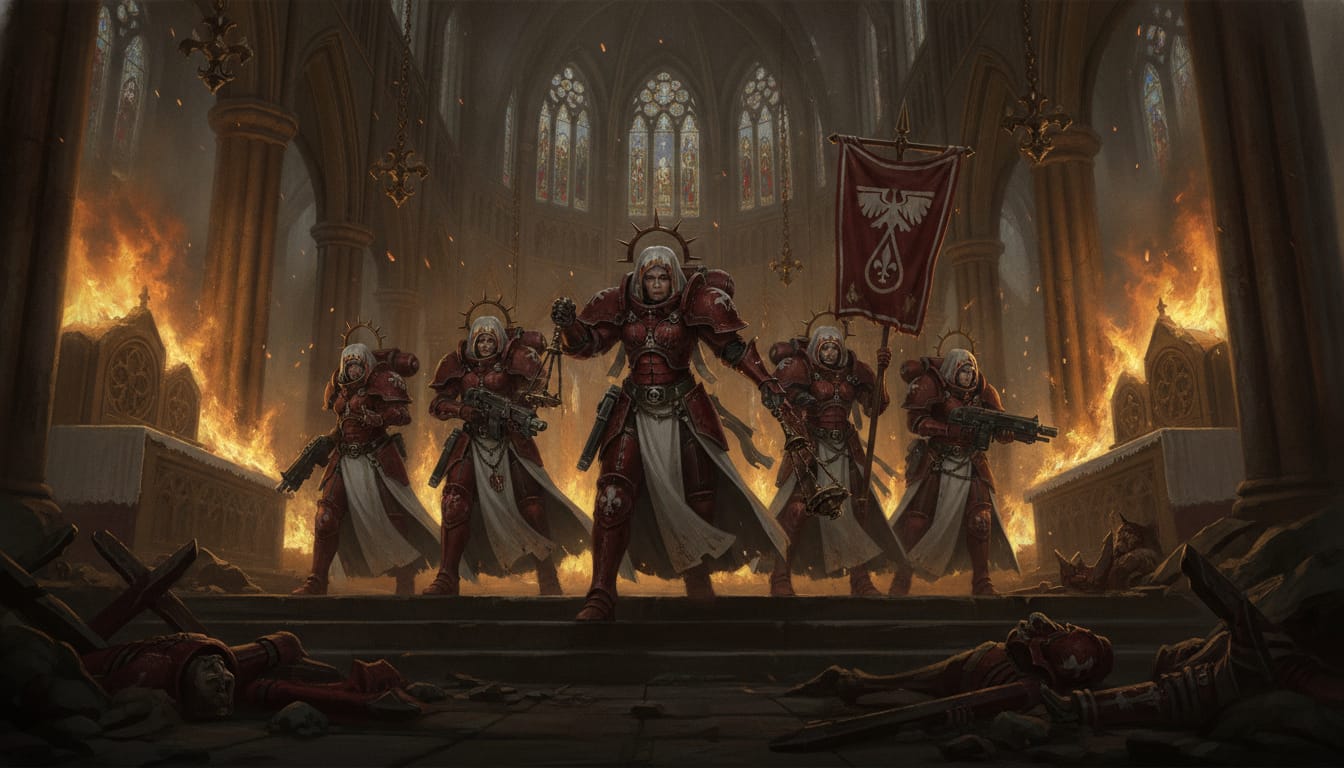 Order of Our Martyred Lady formation art