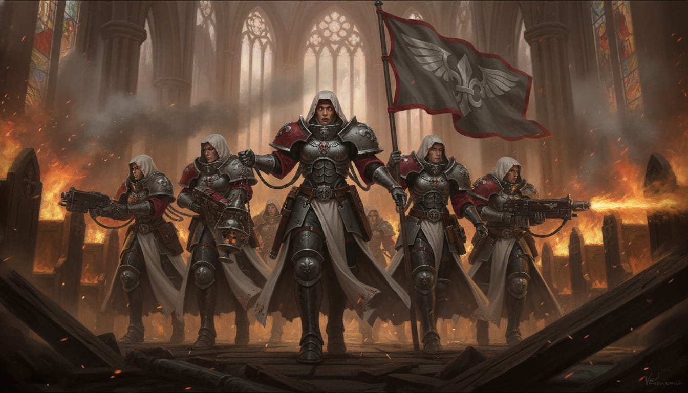 Order of the Argent Shroud formation art