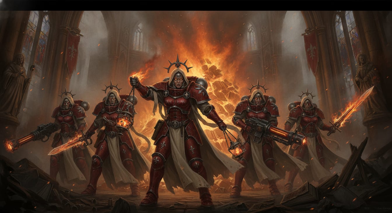Order of the Bloody Rose formation art