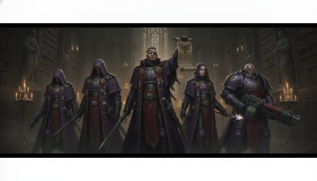 Rogue Traders formation art