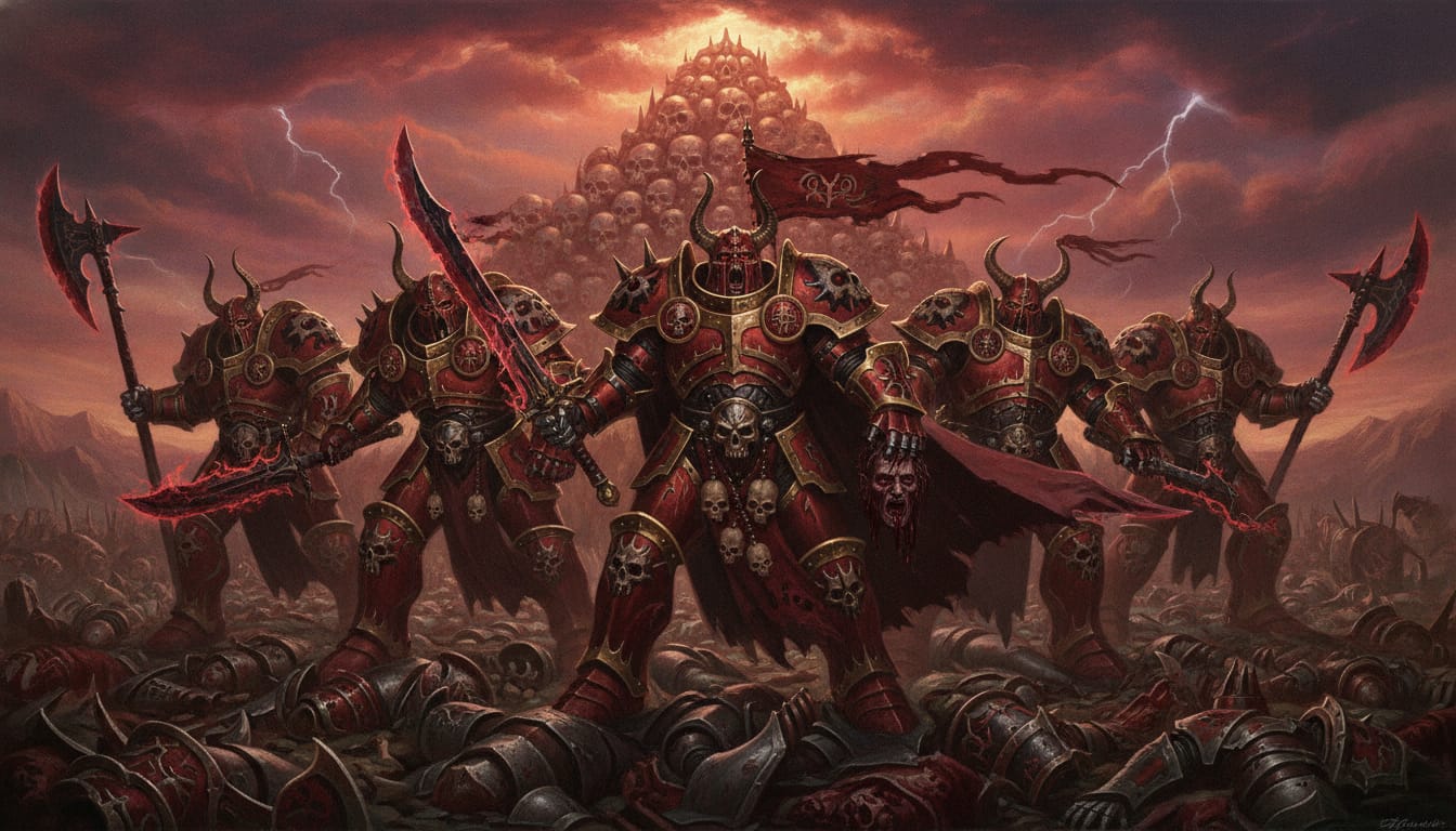 The Bloodlords formation art