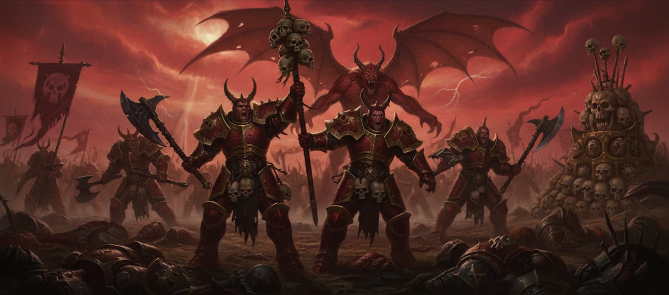 The Skullfiend Tribe formation art