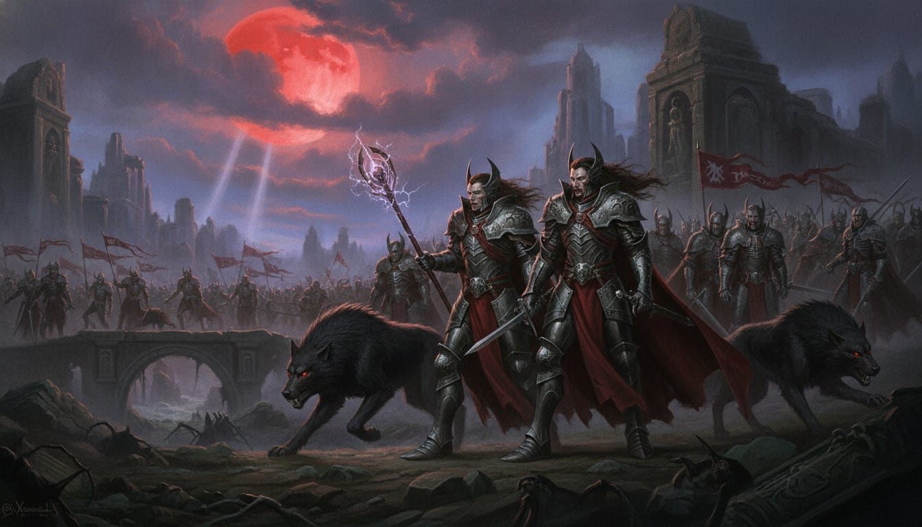 Vyrkos Dynasty formation art