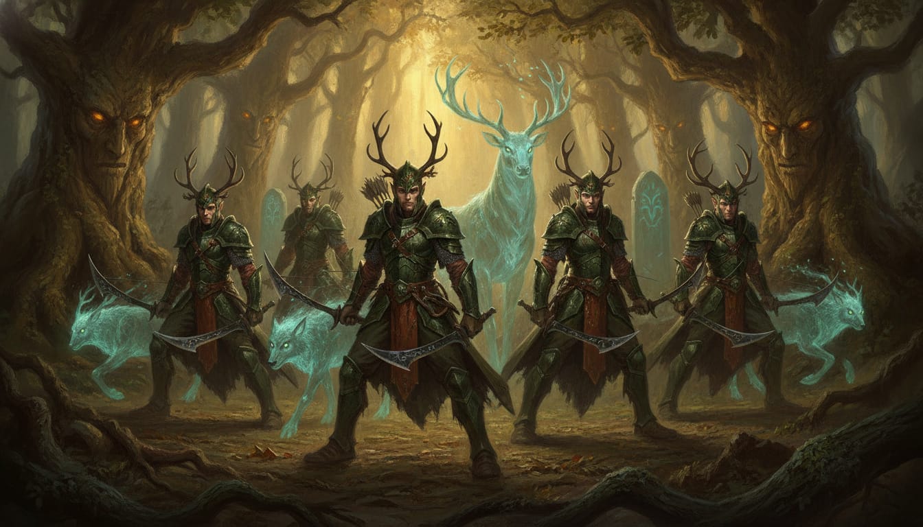 Waywatcher Kindreds formation art