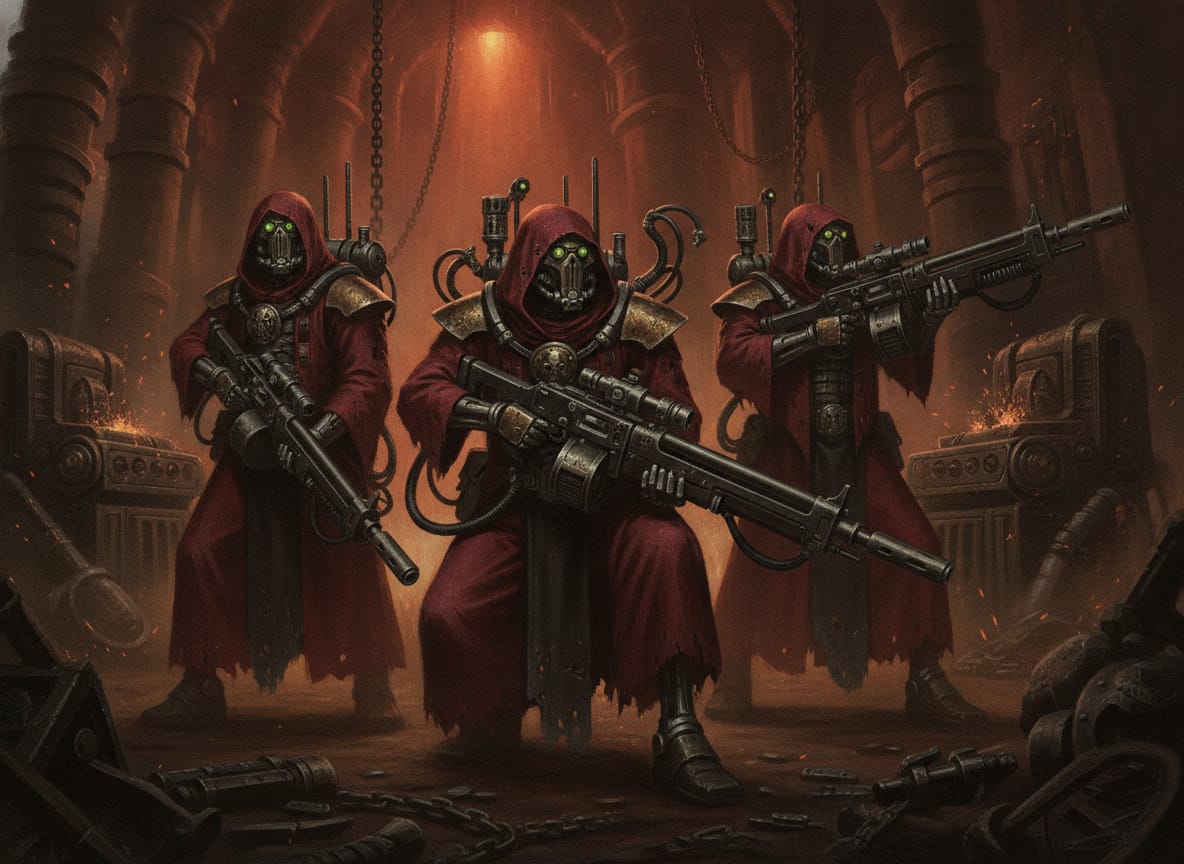 Skitarii Rangers, unit art
