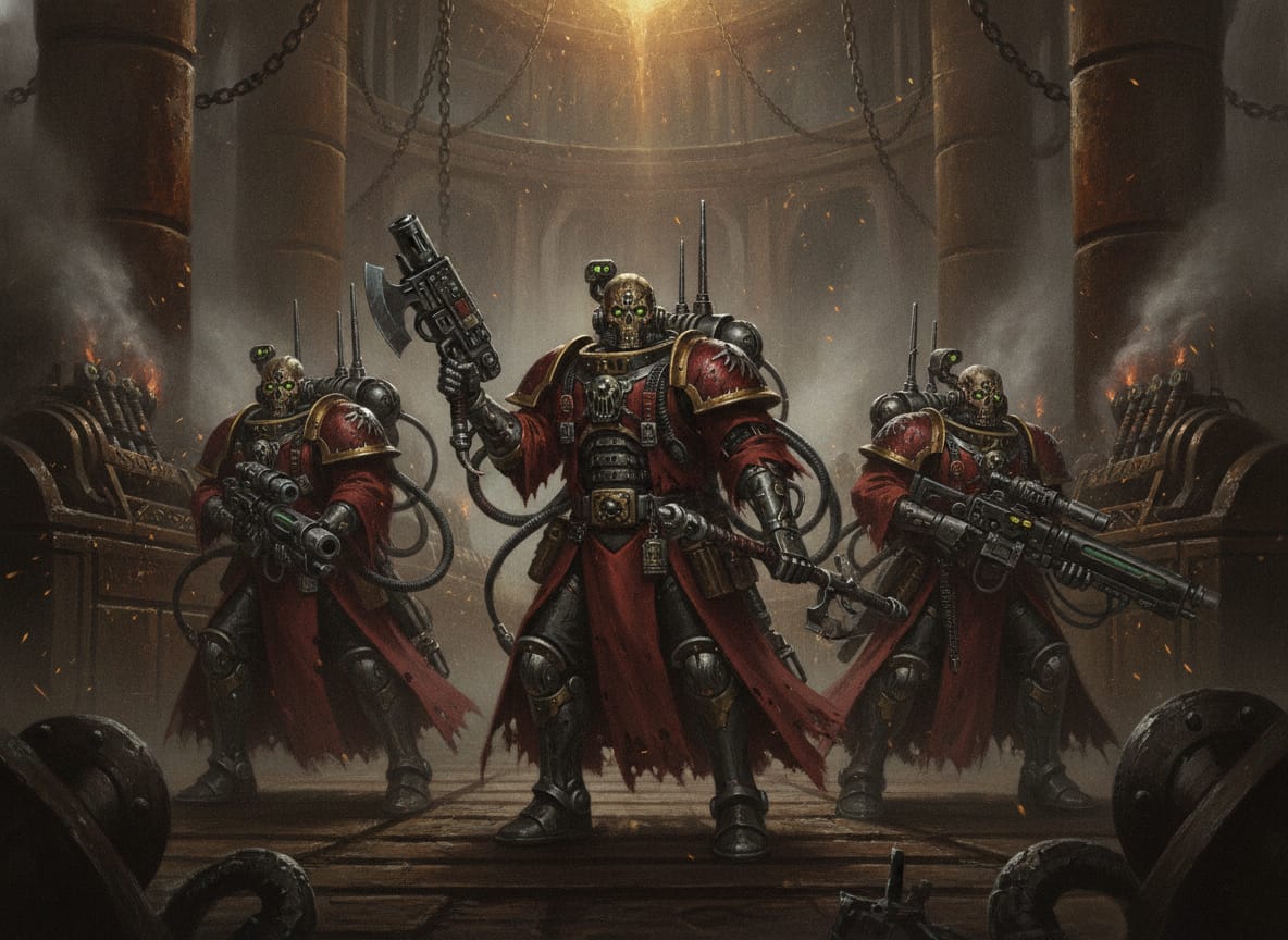 Skitarii Marshal, unit art