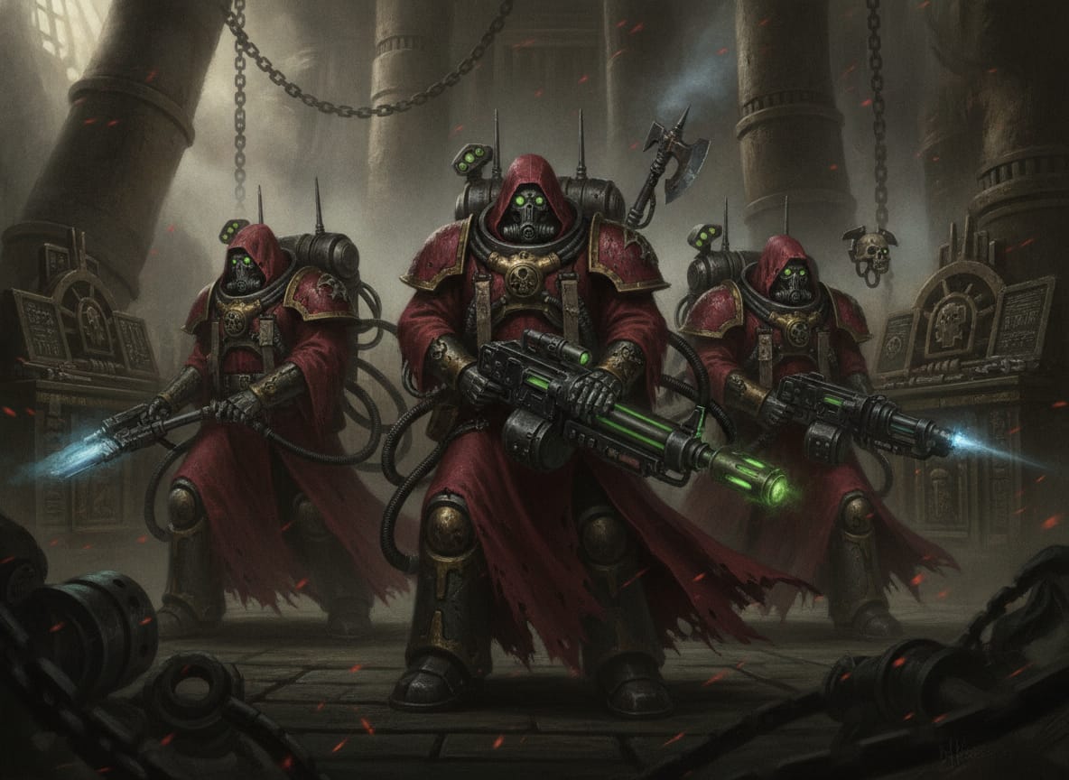 Tech-Priest Enginseer, unit art