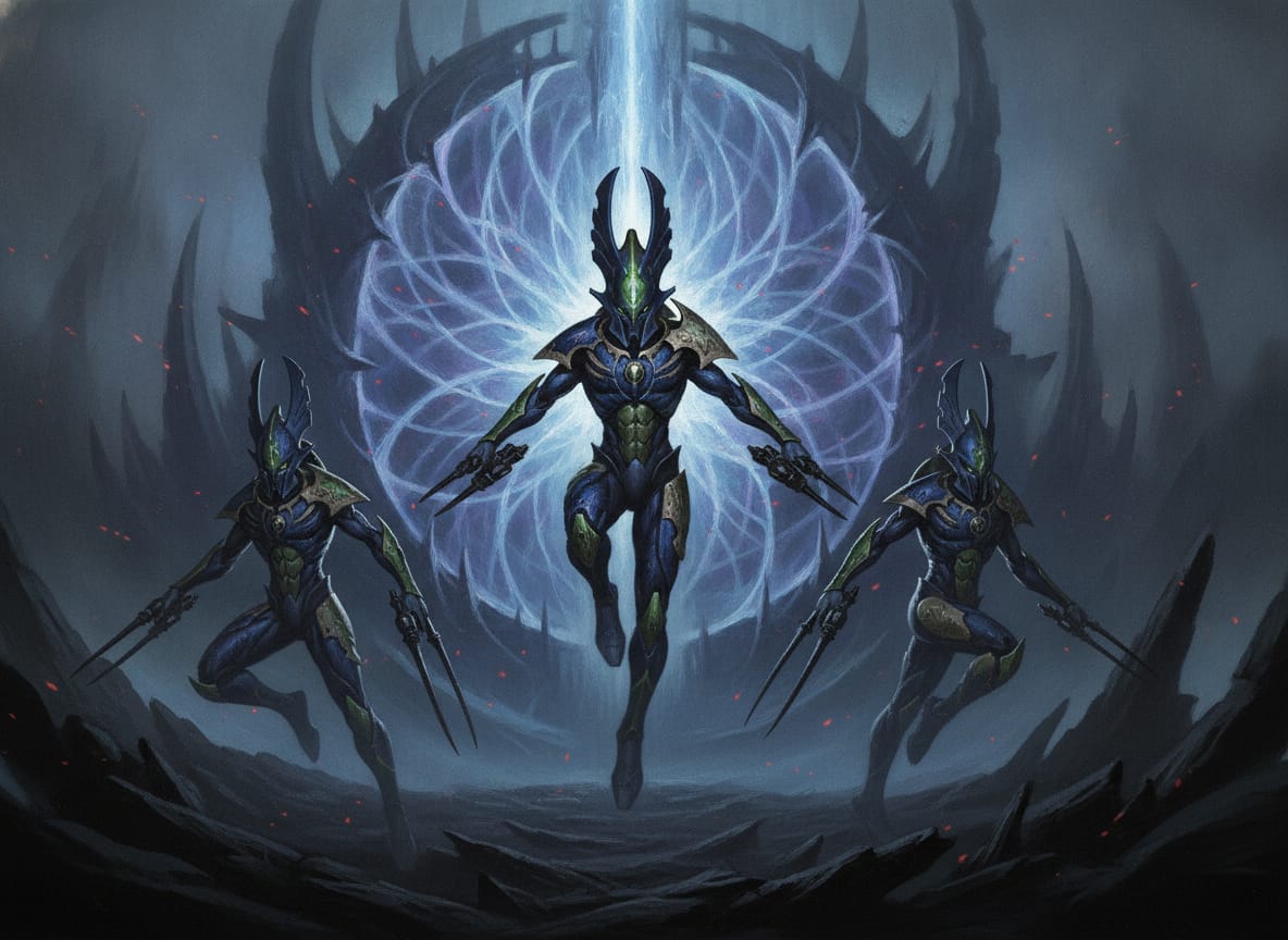 Warp Spiders, unit art