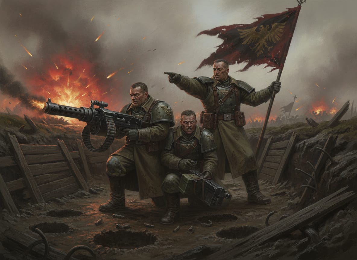 Heavy Weapons Squad, unit art