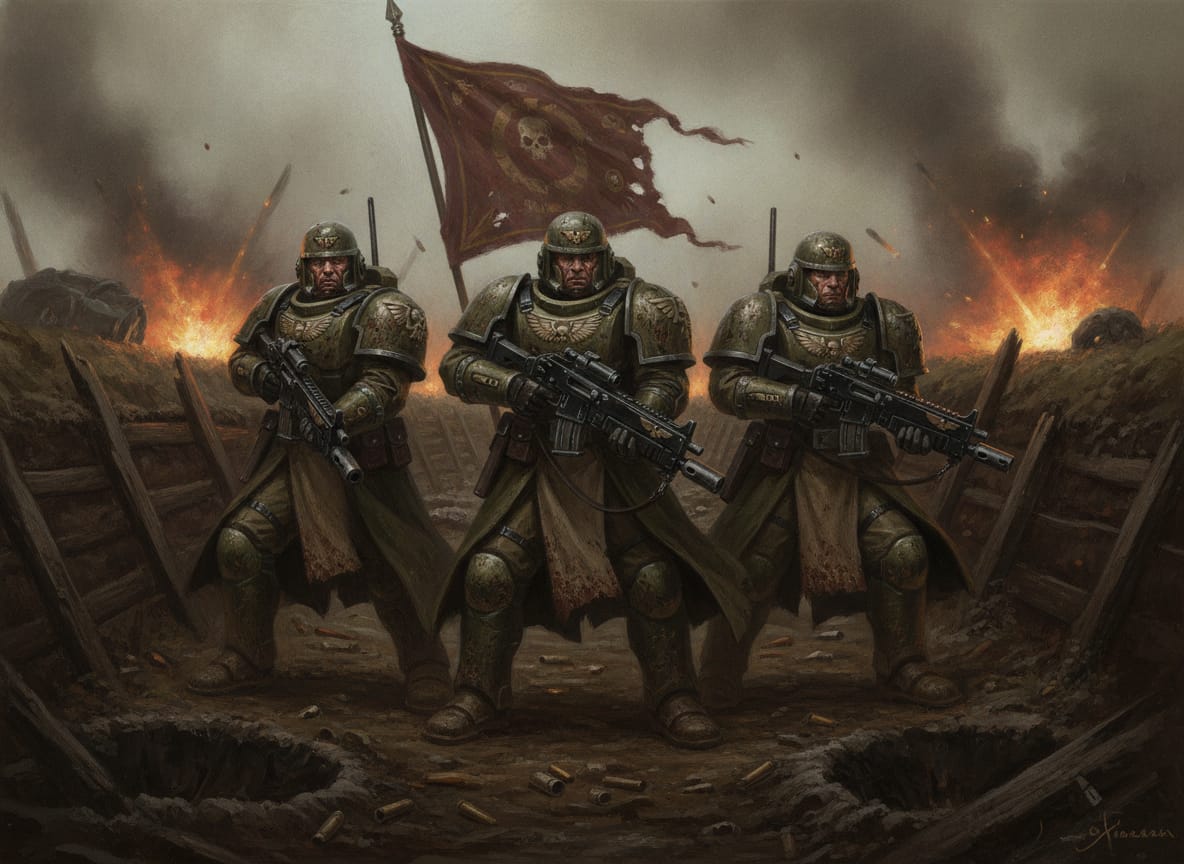 Kasrkin, unit art