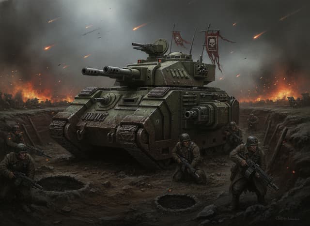 Rogal Dorn Battle Tank