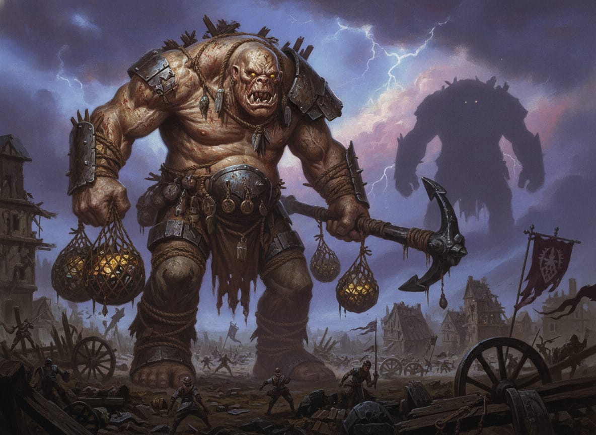 Mancrusher Gargants, unit art