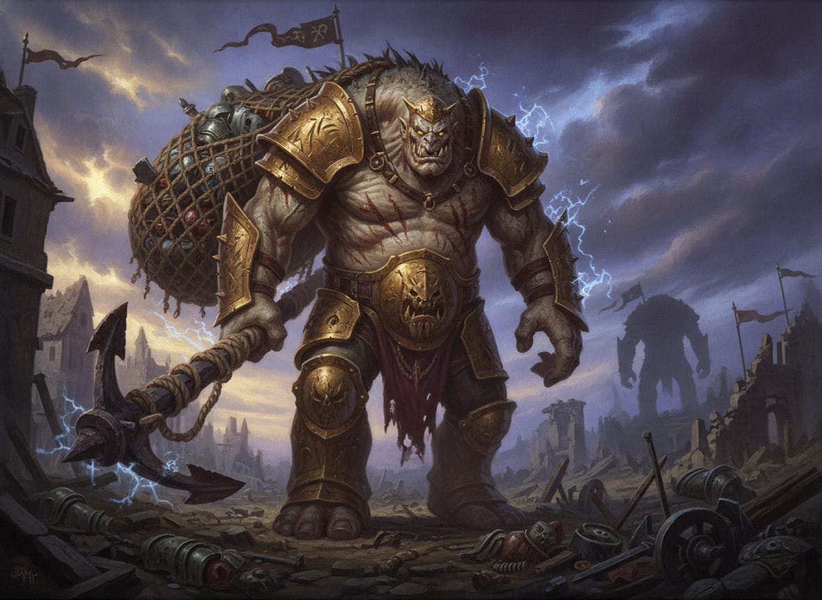 Warstomper Mega-Gargant, unit art