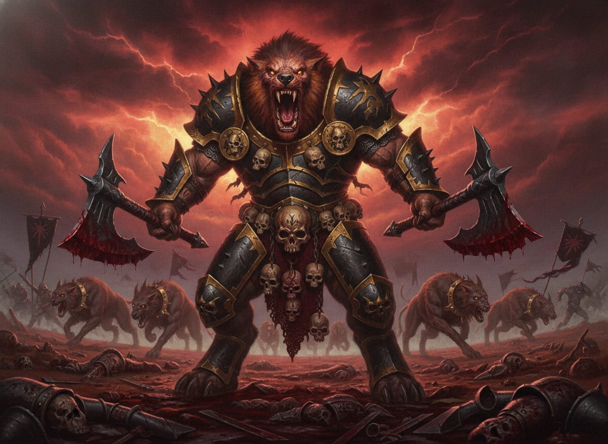 Flesh Hounds, unit art