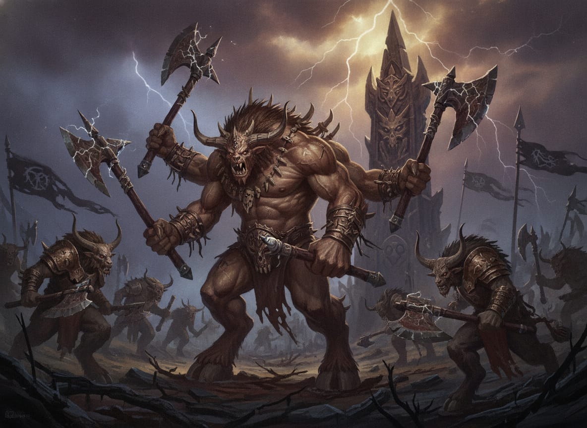 Ghorgon, unit art