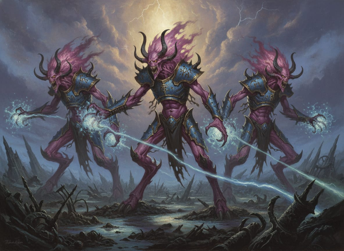 Pink Horrors, unit art