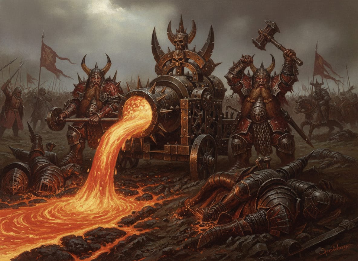 Magma Cannon, unit art