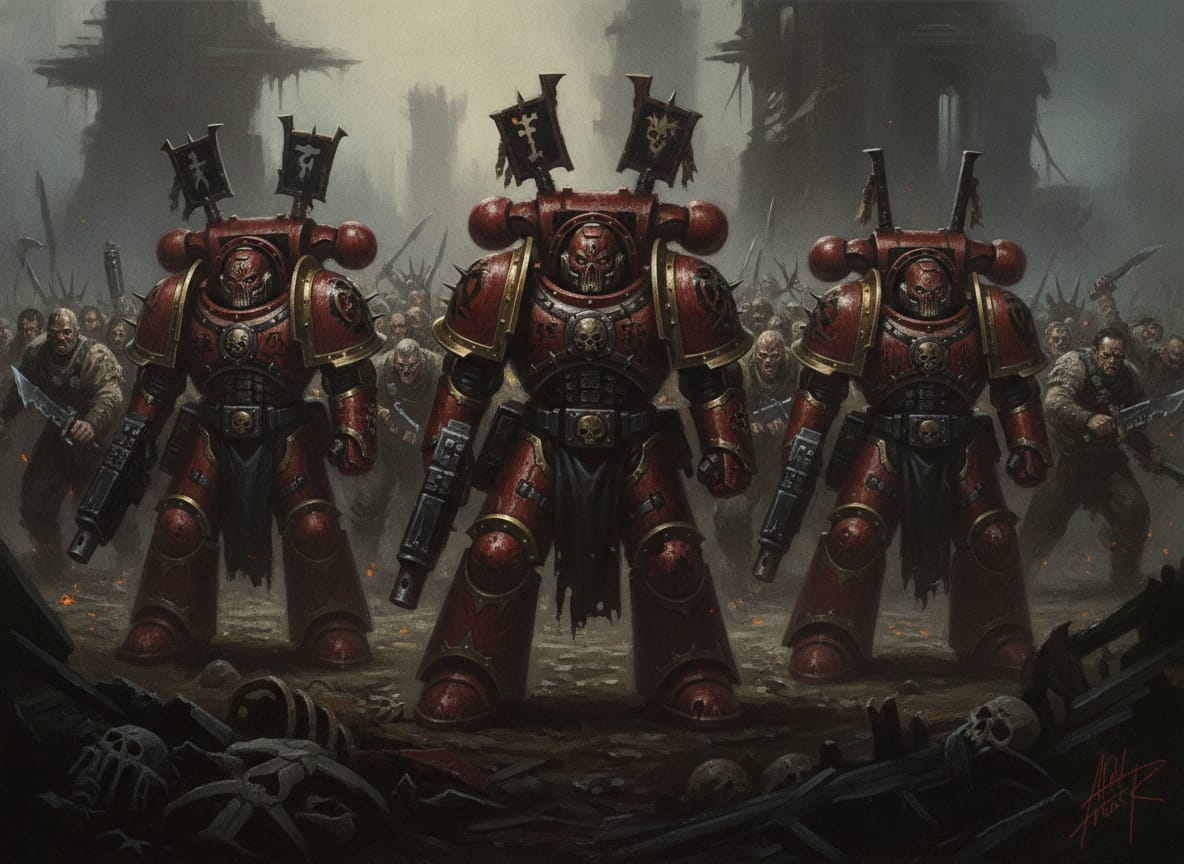 Chaos Cultists, unit art