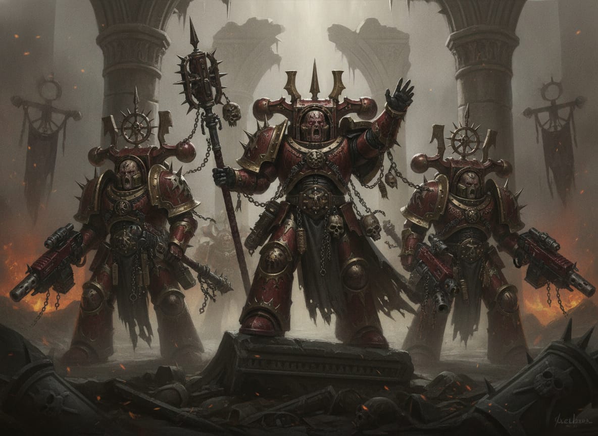 Dark Apostle, unit art