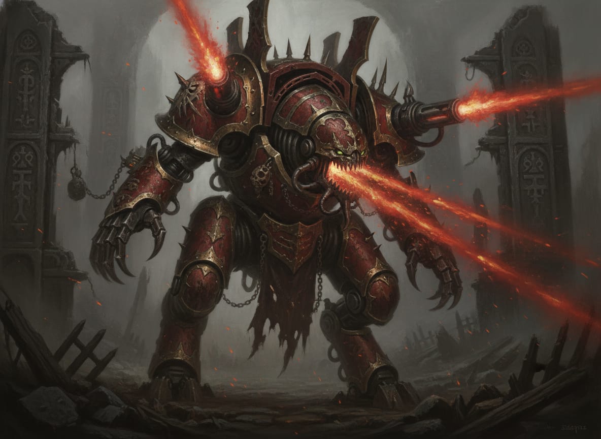 Forgefiend, unit art