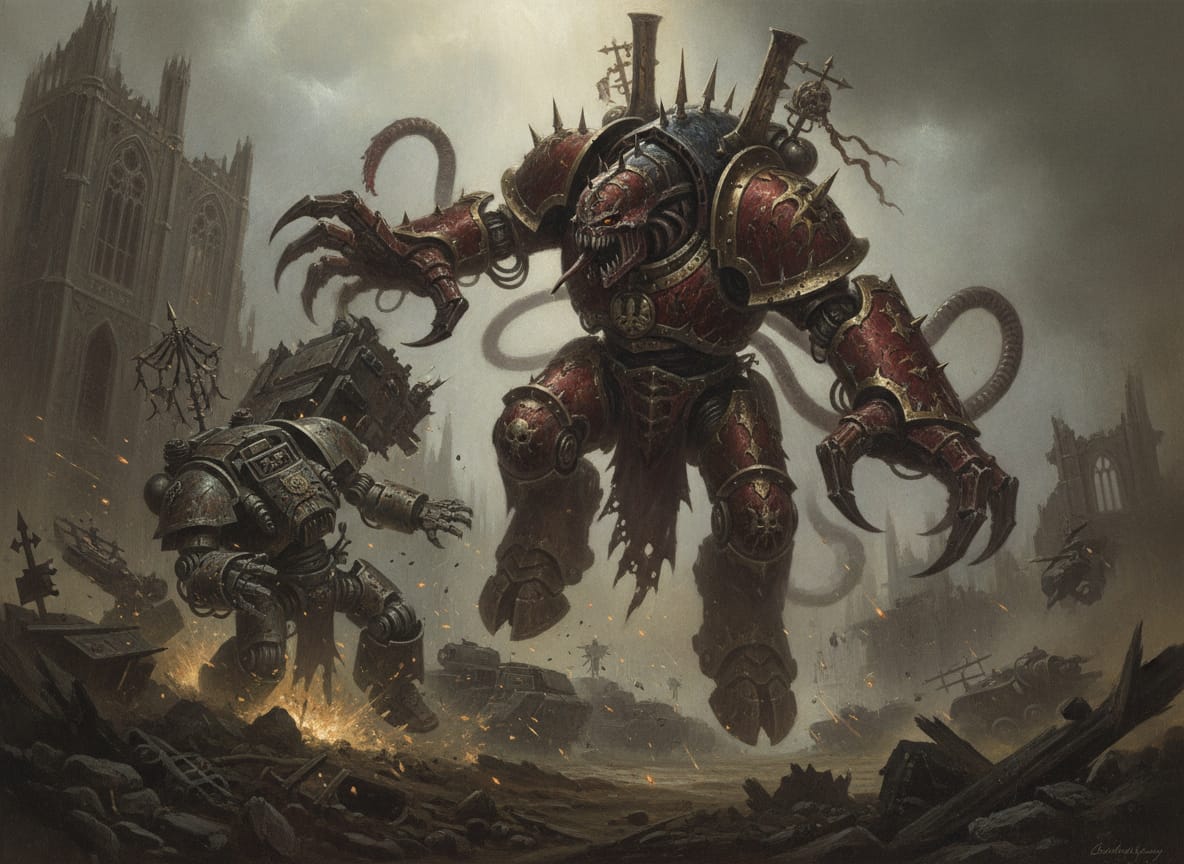 Maulerfiend, unit art