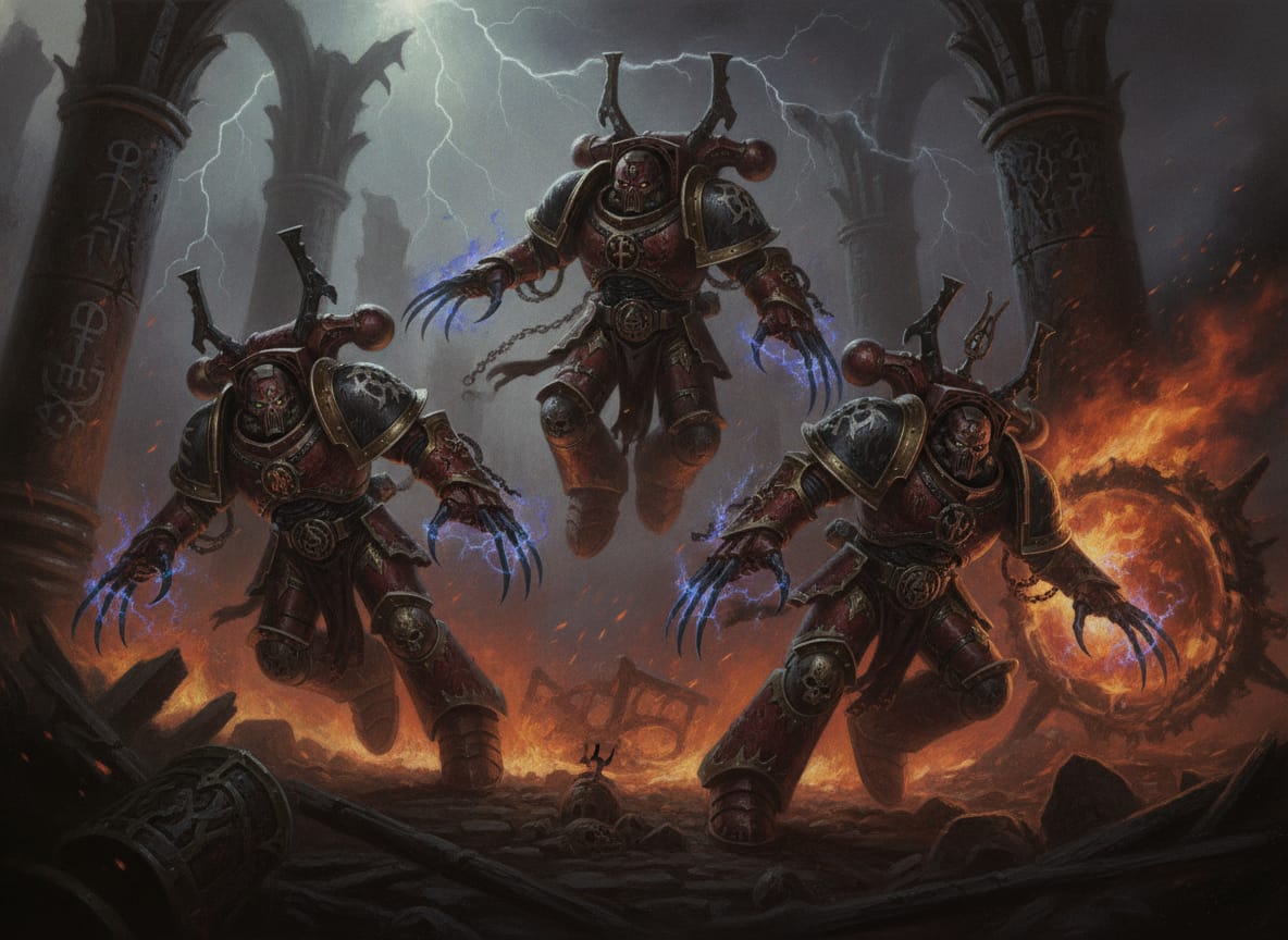 Warp Talons, unit art