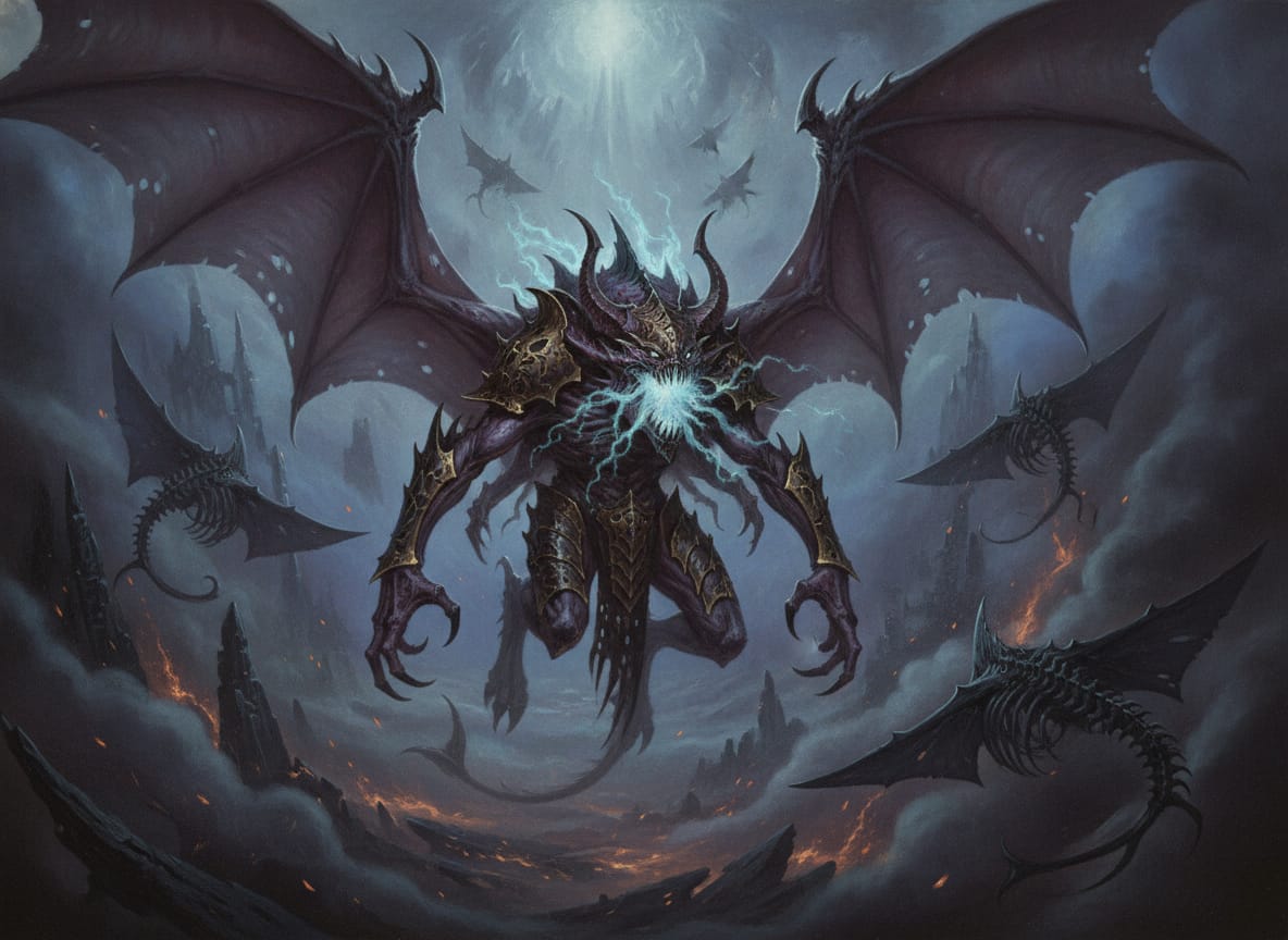 Screamers of Tzeentch, unit art