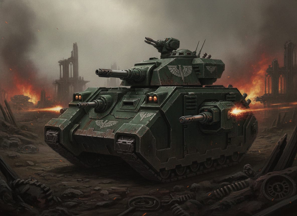 Legion Sicaran Battle Tank, unit art