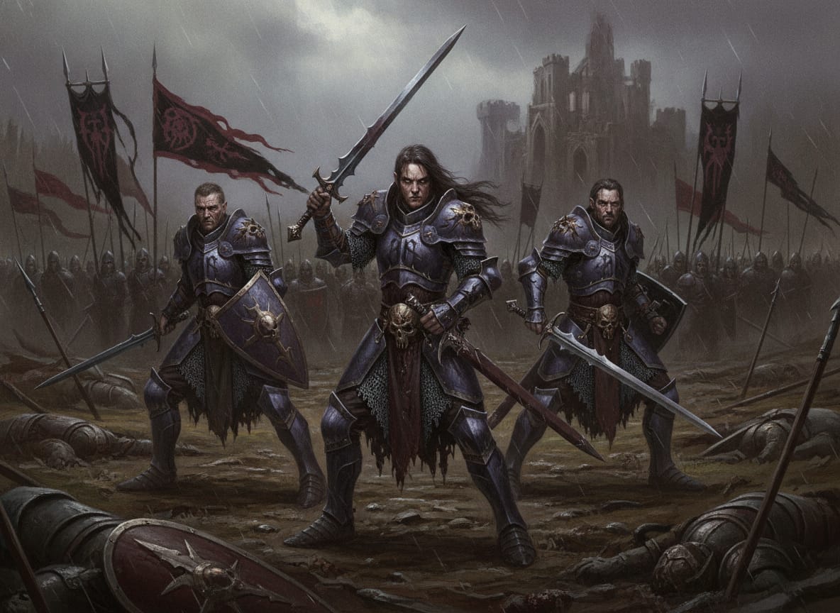 Bleakswords, unit art