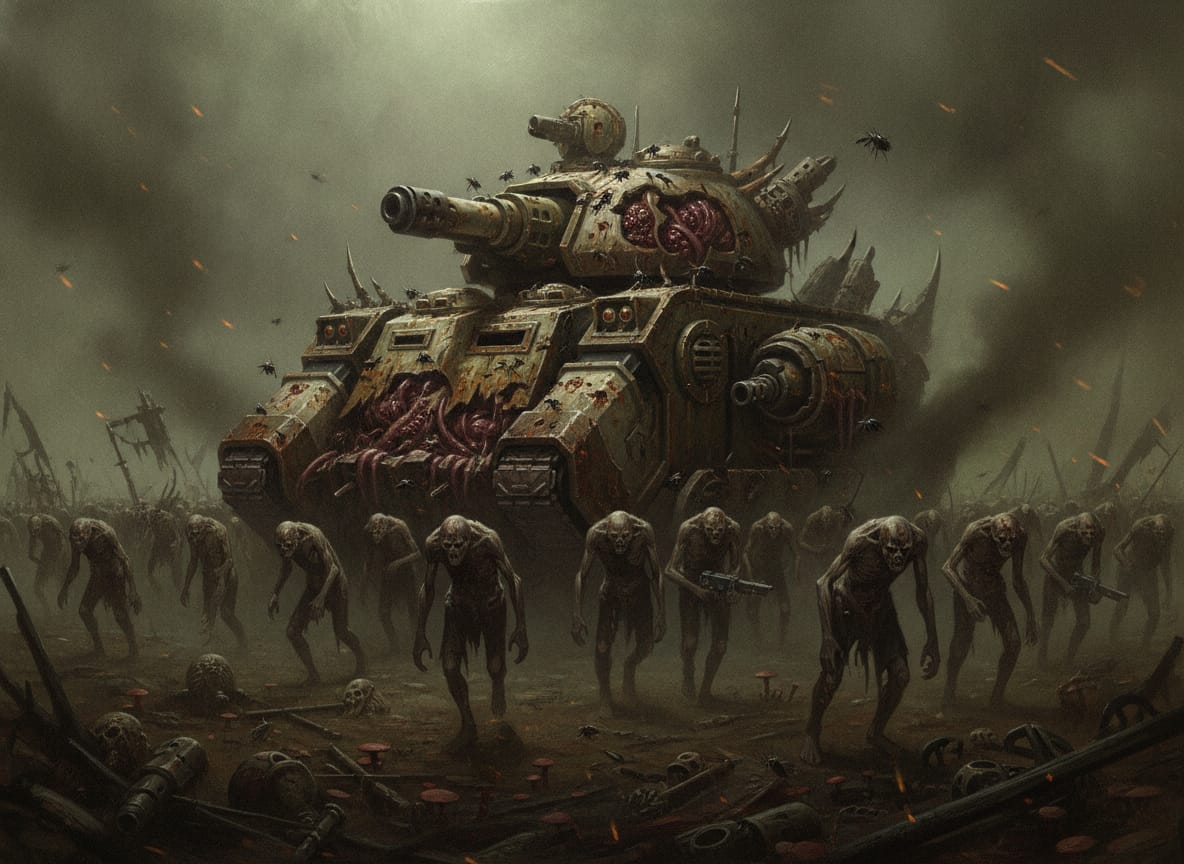 Poxwalkers, unit art