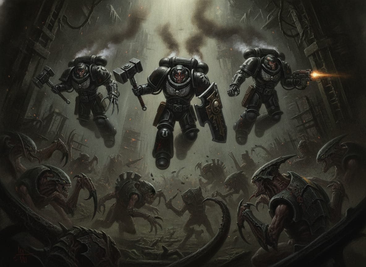 Vanguard Veterans, unit art