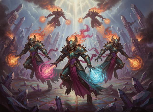 Exalted Flamers of Tzeentch