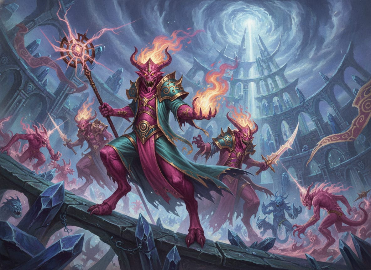 Pink Horrors, unit art