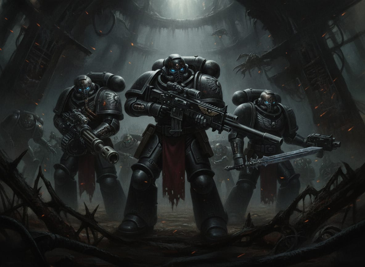 Spectrus Kill Team, unit art