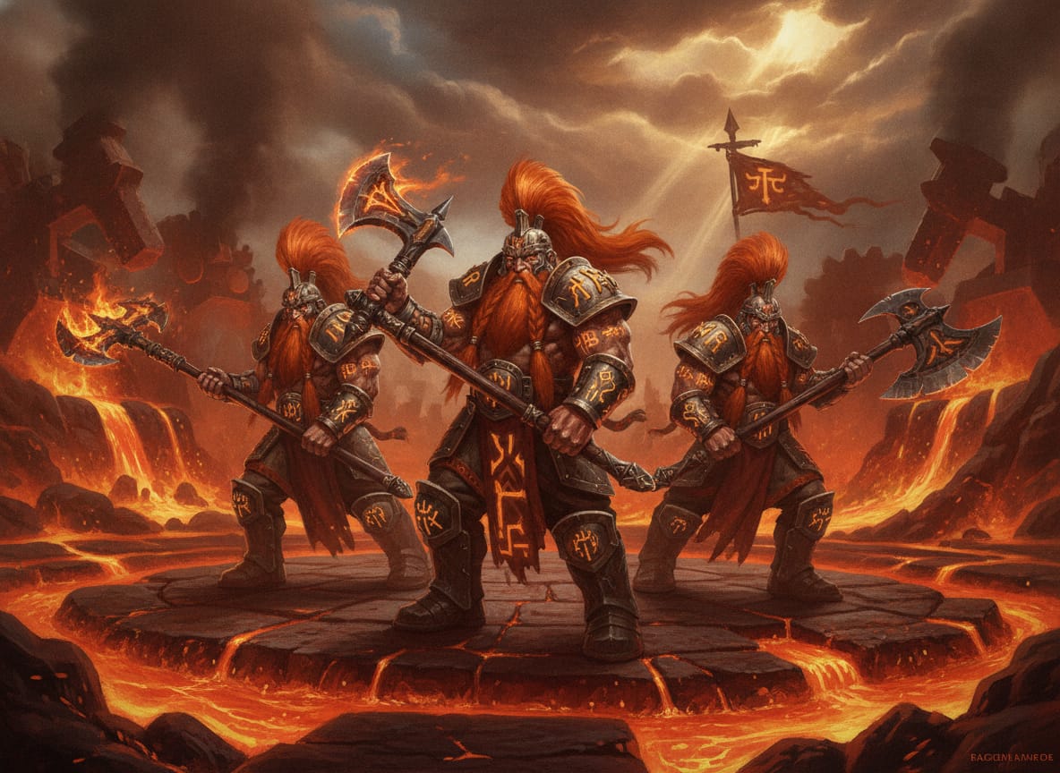 Hearthguard Berzerkers, unit art