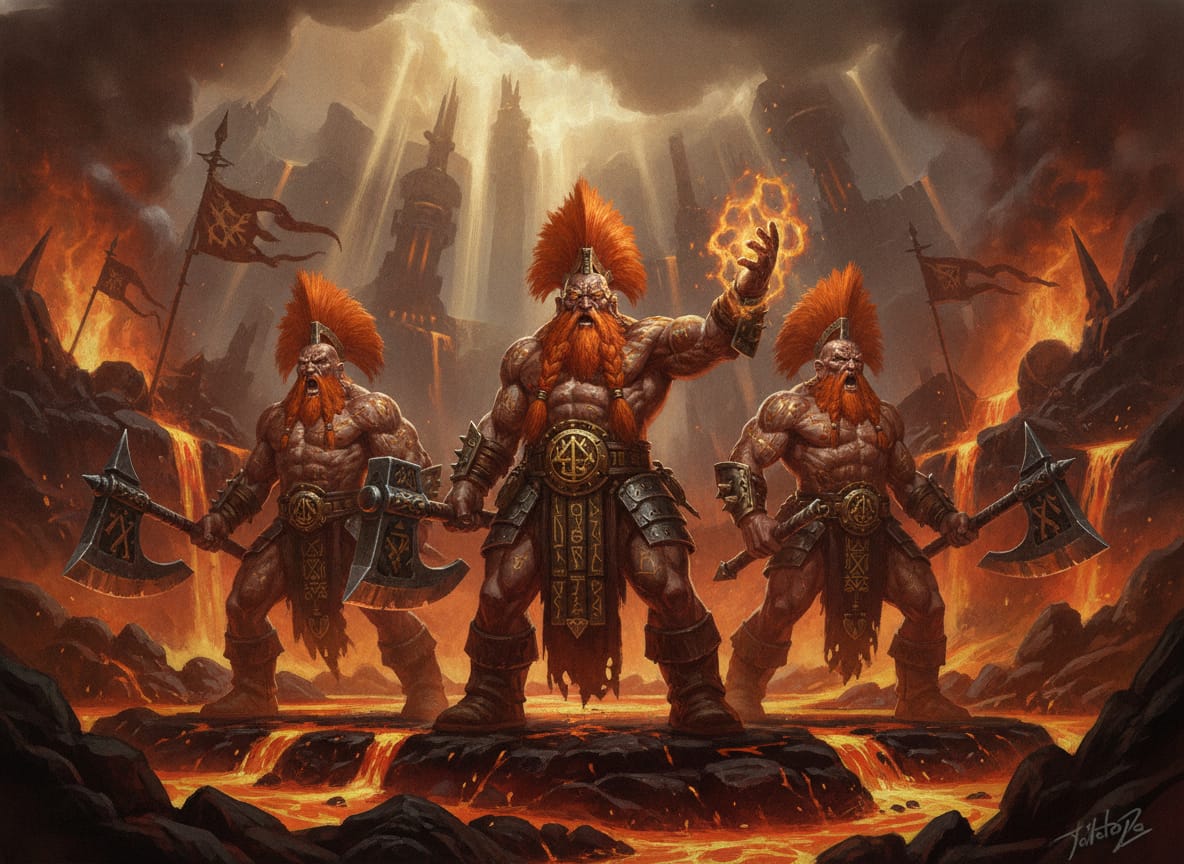 Auric Runemaster, unit art