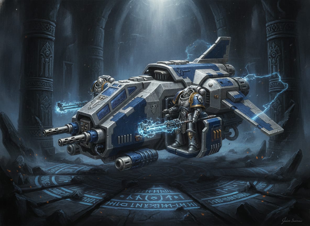 Stormraven Gunship, unit art