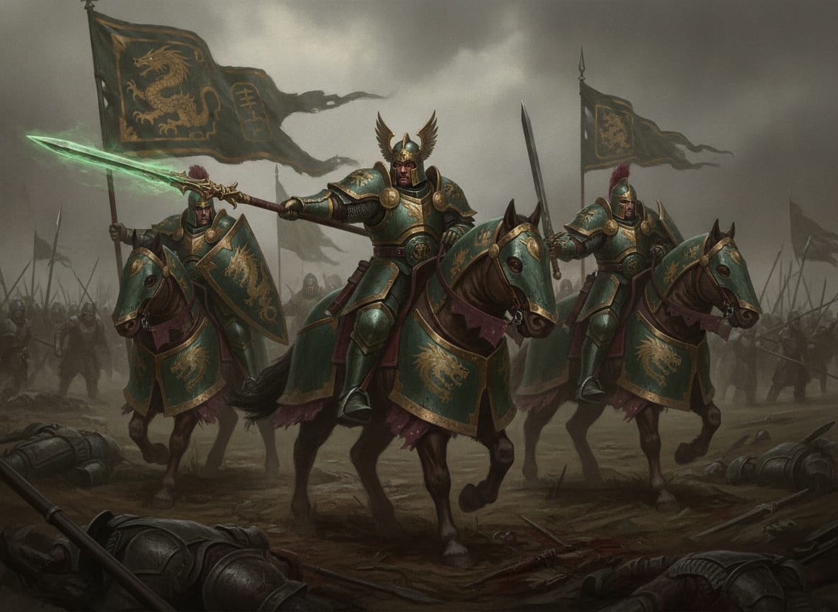 Jade Lancers, unit art