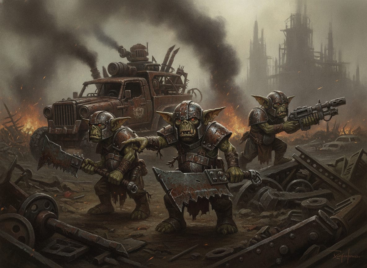 Gretchin, unit art